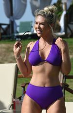 FRANKIE ESSEX in Bikini at a Beach in Cyprus 10/02/2018