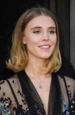 GAIA WEISS at Elie Saab Fashion Show in Paris 09/29/2018