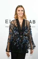 GAIA WEISS at Elie Saab Fashion Show in Paris 09/29/2018