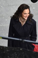 GAL GADOT on set the Set of Wonder Woman in London 10/27/2018