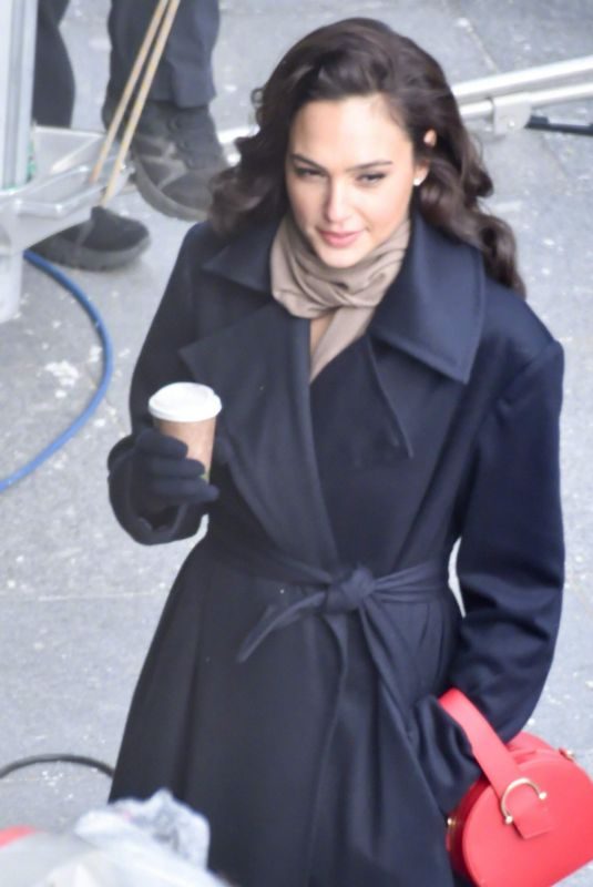 GAL GADOT on set the Set of Wonder Woman in London 10/27/2018