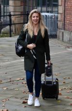 GEMMA ATKINSON Leaves Hits Radio in Manchester 10/11/2018