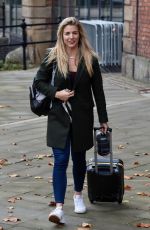 GEMMA ATKINSON Leaves Hits Radio in Manchester 10/11/2018