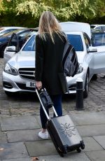 GEMMA ATKINSON Leaves Hits Radio in Manchester 10/11/2018
