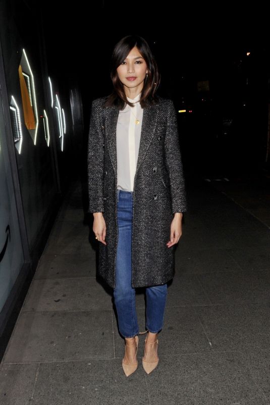 GEMMA CHAN at Amazon Fashion Hosts Pop-up Shop Live in London 10/22/2018