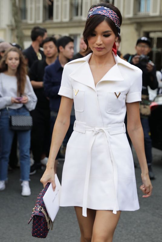 GEMMA CHAN at Valentino Fashion Show at PFW in Paris 09/30/2018
