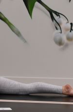 GEMMA MERNA at Yoga Class at Lululemon in Manchester 10/27/2018