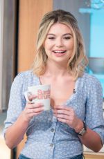 GEORGIA TOFFOLO at Sunday Brunch Show in London 10/21/2018