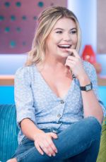 GEORGIA TOFFOLO at Sunday Brunch Show in London 10/21/2018