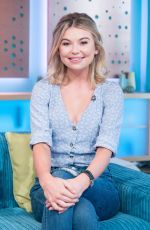 GEORGIA TOFFOLO at Sunday Brunch Show in London 10/21/2018