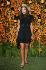GEORGIE FLORES at 2018 Veuve Clicquot Polo Classic in Los Angeles 10/06/2018