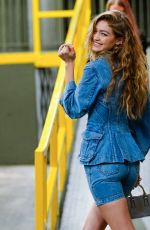 GIGI HADID at Milk Studios in New York 10/11/2018
