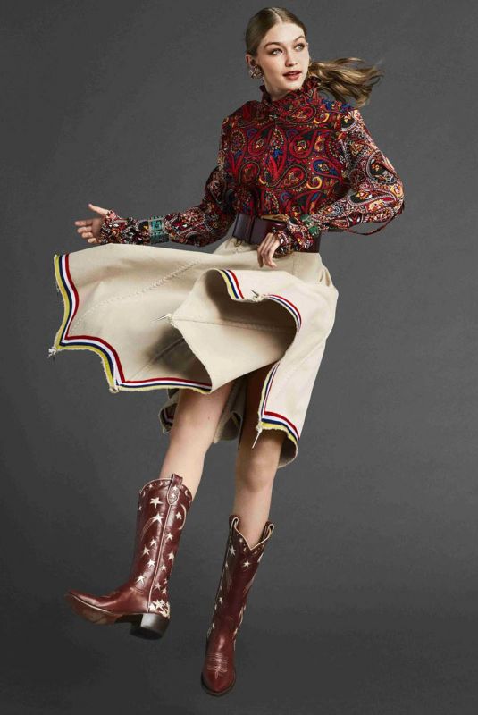 GIGI HADID for Vogue Magazine, October 2018