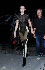 GIGI HADID Heading to Bella Hadid