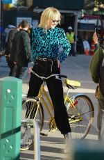 GIGI HADID in the Set of Photoshoot for Reebok in New York 10/17/2018
