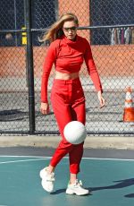 GIGI HADID on the Set of a Photoshoot in New York 10/17/2018