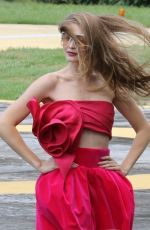 GIGI HADID on the Set of a Photoshoot in Rio De Janeiro 10/21/2018