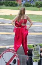 GIGI HADID on the Set of a Photoshoot in Rio De Janeiro 10/21/2018
