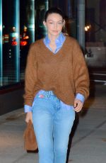 GIGI HADID Out and About in New York 10/01/2018