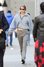 GIGI HADID Out and About in New York 10/24/2018