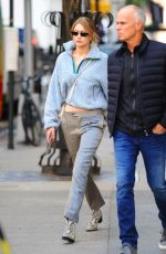 GIGI HADID Out and About in New York 10/24/2018