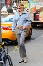 GIGI HADID Out and About in New York 10/24/2018