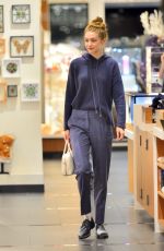 GIGI HADID Out Shopping in New York 10/08/2018