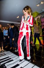 GIGI HADID Promotes Uniforms for Fao Schwartz in New York 10/24/2018