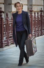 GILLIAN ANDERSON at Protect the Antartic Petition in London 10/09/2018