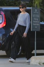 GINNIFER GOODWIN Heading to Raleigh Studios in Hollywood 10/01/2018