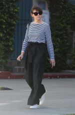 GINNIFER GOODWIN Heading to Raleigh Studios in Hollywood 10/01/2018