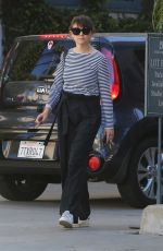 GINNIFER GOODWIN Heading to Raleigh Studios in Hollywood 10/01/2018