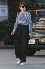 GINNIFER GOODWIN Heading to Raleigh Studios in Hollywood 10/01/2018