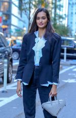 GIZELE OLIVEIRA Arrives at Victoria’s Secret Headquarters in New York 10/31/2018