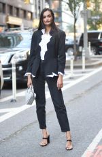 GIZELE OLIVEIRA Arrives at Victoria’s Secret Headquarters in New York 10/31/2018