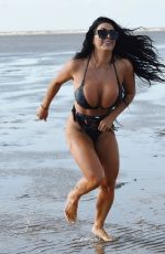 GRACE J TEAL in Bikini at a Beach in Spain 09/30/2018