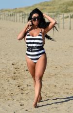 GRACE J TEAL in Swimsuit at a Beach in Spain 10/04/2018