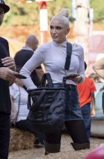 GWEN STEFANI at a Pumpkin Patch in Los Angeles 10/07/2018