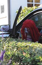GWEN STEFANI Heading to a Halloween Party in Los Angeles 10/20/2018