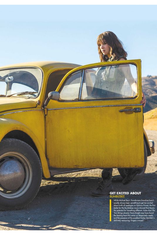 HAILEE STEINFELD in SciFiNow, 2018 Issue 151