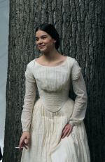 HAILEE STEINFELD on the Set of Dickinson in Brooklyn 09/30/2018
