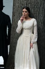 HAILEE STEINFELD on the Set of Dickinson in Brooklyn 09/30/2018