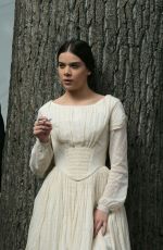 HAILEE STEINFELD on the Set of Dickinson in Brooklyn 09/30/2018