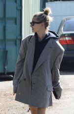 HAILEY BALDWIN and Justin Bieber Out for Lunch in Studio City 10/23/2018