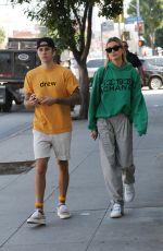 HAILEY BALDWIN and Justin Bieber Out in Studio City 10/23/2018