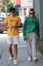 HAILEY BALDWIN and Justin Bieber Out in Studio City 10/23/2018