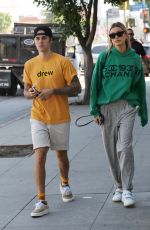 HAILEY BALDWIN and Justin Bieber Out in Studio City 10/23/2018