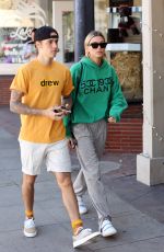 HAILEY BALDWIN and Justin Bieber Out in Studio City 10/23/2018