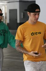 HAILEY BALDWIN and Justin Bieber Out in Studio City 10/23/2018