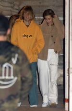 HAILEY BALDWIN and Justin Bieber Out Los Angeles 10/23/2018